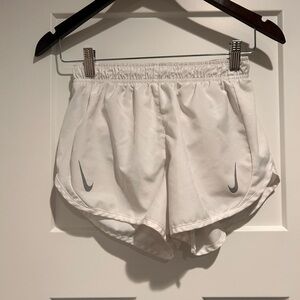 Nike Women's Athletic White Shorts